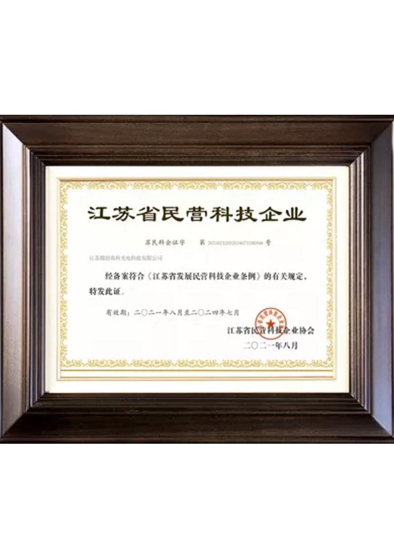 Jiangsu Private Tech Enterprise